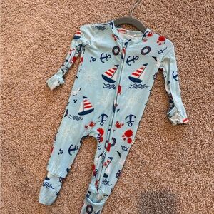 Sailor's Delight Kids Footie Pajamas